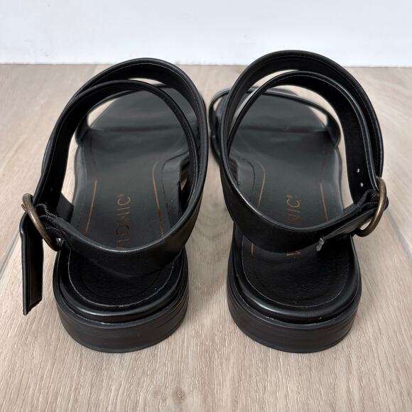 Vionic Anaya Leather Sandals Size 9.5 Vacation Beach Resort Neutral Minimalist - Picture 7 of 13